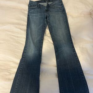 Women's David Kahn Blue Flared Jeans